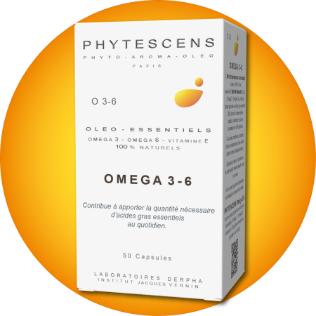 Omega 3-6: mélange optimal d'oméga3 et d'oméga 6 dosé à 4 pour 1