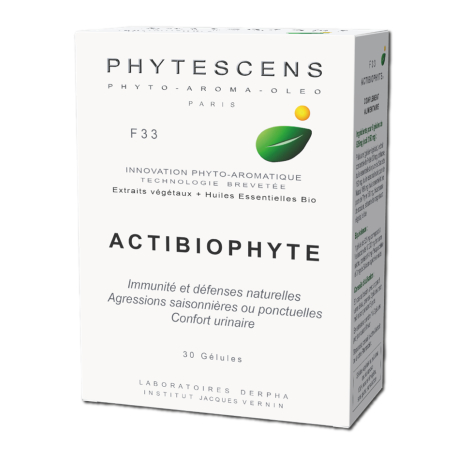 Renforcez votre immunité avec Phytescens F33 Actibiophyte